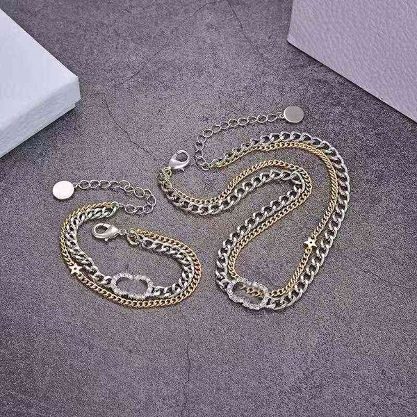 

70% off outlet online family new earrings bracelet necklace letter chain terms fashion trend single item personality jewelry women, Silver