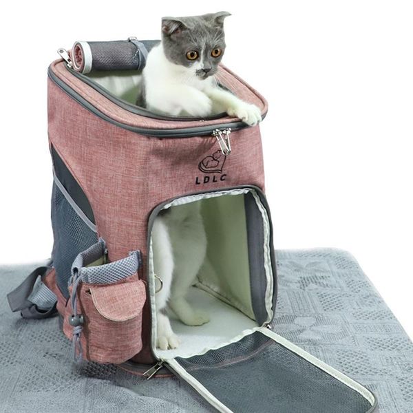 

cat carriers,crates & houses dog pet products double shoulder folding portable bag environmental protection breathable backpack going out
