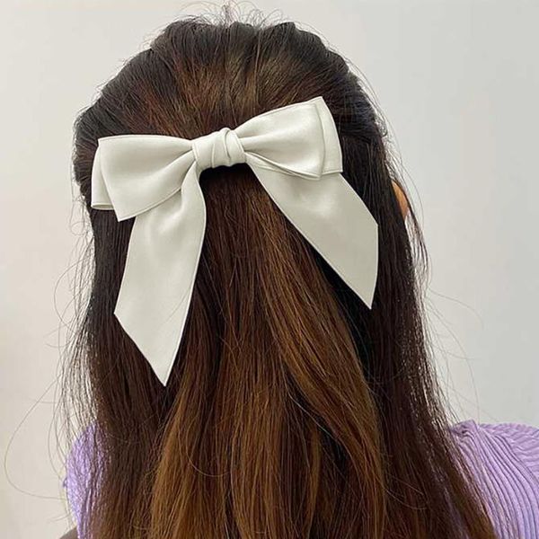 

hair accessories bowknot clip fabric bow hairpin for women fashion girls ribbon trendy ladies cute barrette