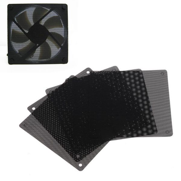 

fans & coolings 5pc computer mesh pvc case fan dust filter dustproof cover chassis
