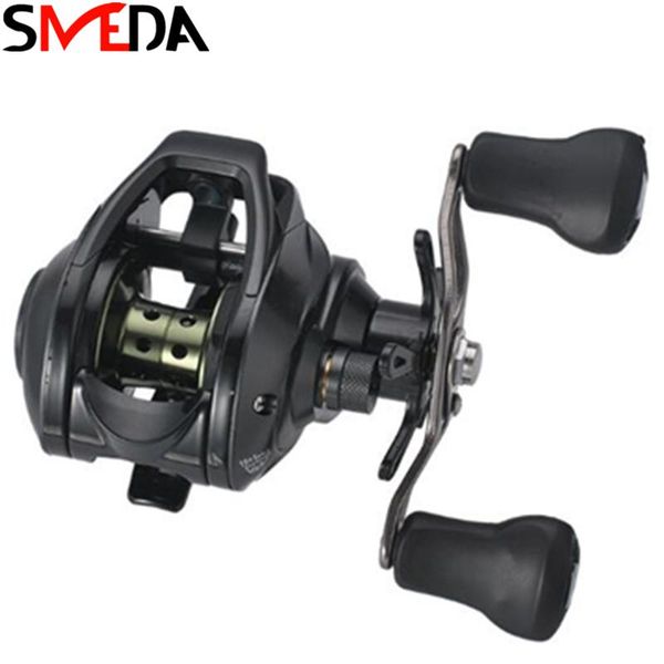 

aluminum alloy spool fishing reel 10kg magnetic brake ultralight smooth vessel baitcasting reels