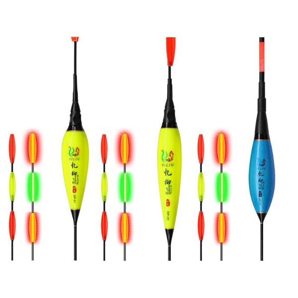 

fishing accessories electric float high sensitivity bite alarm composite nano buoy shallow water luminous bobber river lake tool