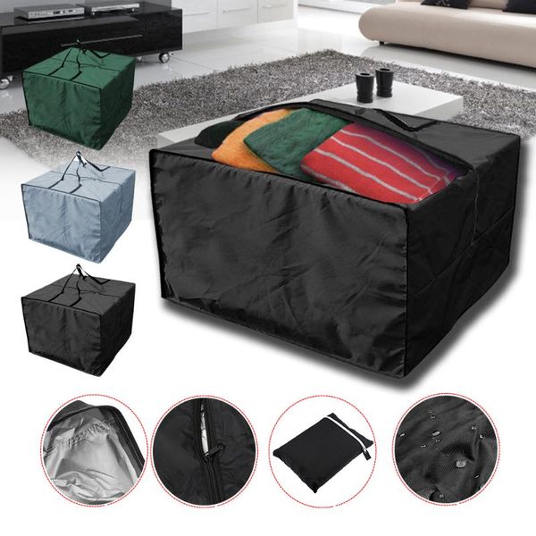 

clothing & wardrobe storage outdoor patio furniture seat cushions bag with zipper and handles waterproof home christmas tree durable d30