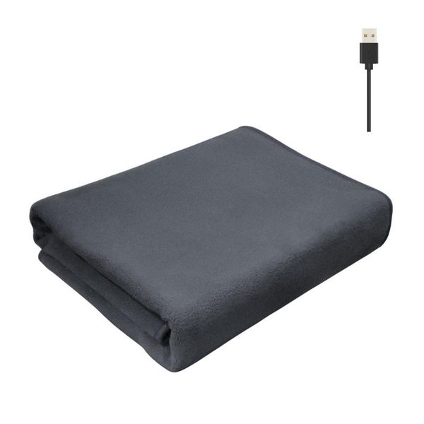 

blankets usb single layer electric blanket heating shawl lightweight polyester with concealed buckle three-level temperature adjustment