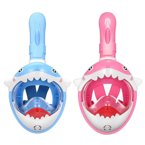 

diving masks kids full face snorkeling dive safe underwater anti fog for swimming spearfishing