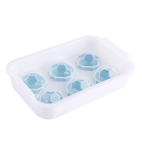

baking moulds ice square trays silicone combo mold, sphere ball maker with lid & large molds, reusable