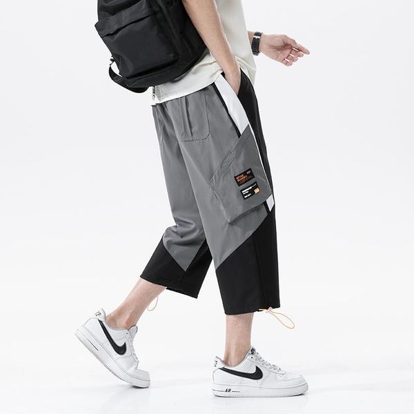 

men's pants 2021 military uniform shorts brand army tactical loose large size work casual 5xl6xl7xl, Black