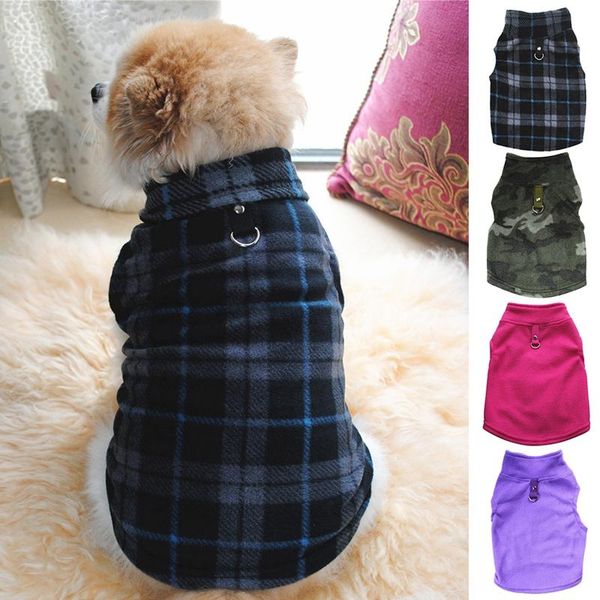 

dog apparel pet winter warm coat sweater puppy fleece vest jacket shirt clothes xs-3xl