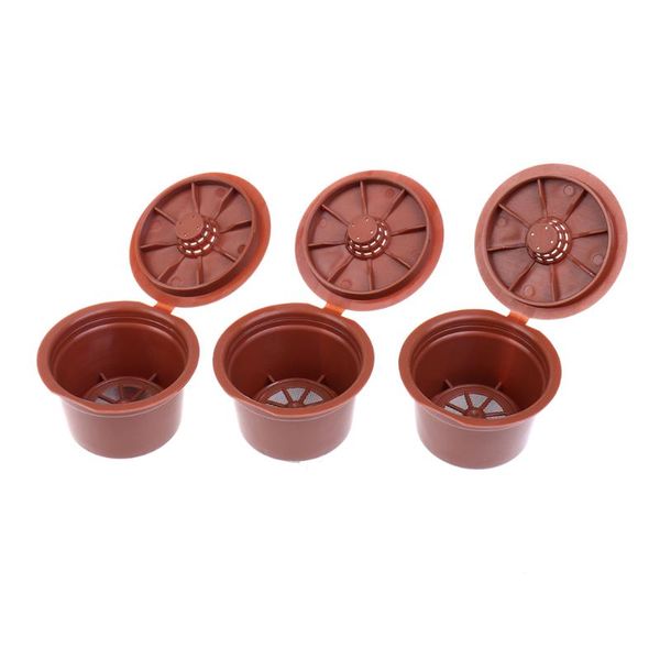 

coffee filters 3pcs filter cup reusable replacement fit for caffitaly refilling kitchen coffeeware accessories