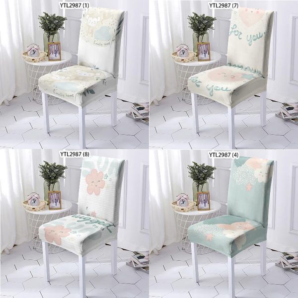 

chair covers light colored flowers leaves and animals recliner cover chairs spandex office kitchen home