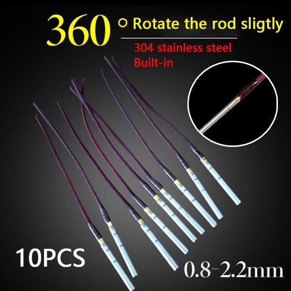 

10pcs est rod tip maximum catch fishing 0.8mm-2.2mm tackle boat rods