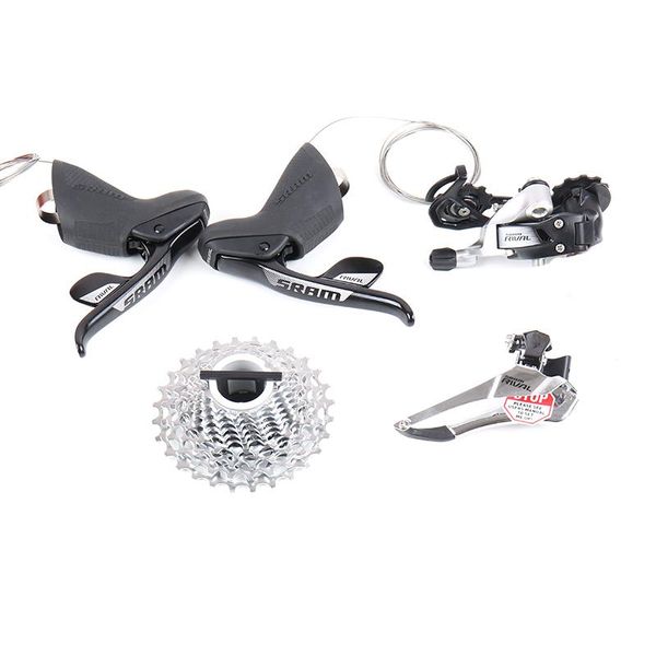 Deragliatori bici RIVAL 2X11 Kit parte bicicletta da strada a 22 velocità Gruppo cambio leve freno Cassetta deragliatore anteriore posteriore 11-28T 11-32T