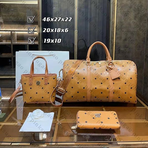 Rosa Sugao Schultertasche Umhängetaschen Clutch Bag Handtaschen Top-Qualität Hohe Kapazität Geldbörse Damen Modedesigner Brieftasche Mädchen Einkaufstaschen 3 Stück/Set