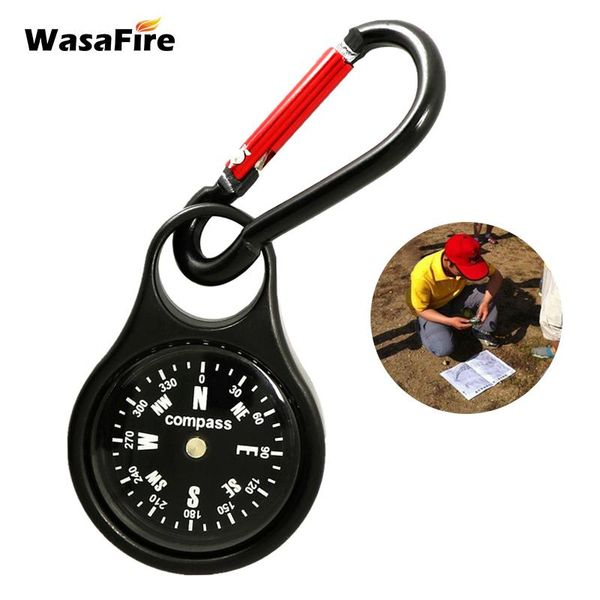 

portable compass zinc alloy buckle mountaineering camping hiking outdoor survival tool gadgets