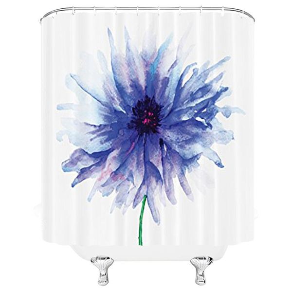 

magnolia purple dream bath curtain pad decoration waterproof polyester fabric bathroom family multi shower curtains
