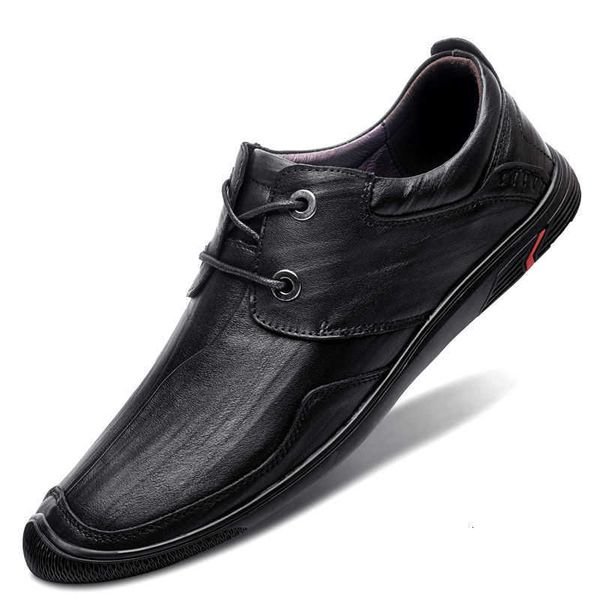 

tangzuo 20778 casual leather sho, 120 yuan, 38-45 yuan, Black
