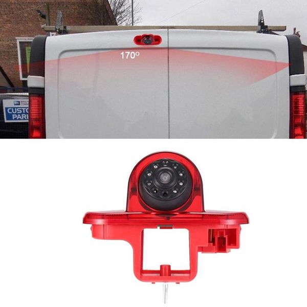 

high definition waterproof ir night vision rear view backup brake light camera for trafic 2001-2014 /vaxhall vivara car cameras& par parking