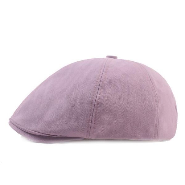 

outdoor hats casual men art peaked retro sboy beret cap painter women autumn hat and spring solid cotton, Black;white