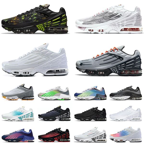 

running 36-46 shoes tn plus 3 iii tuned sports 2 ii for man woman all black white graphy pack laser blue radiant red runner mens womens