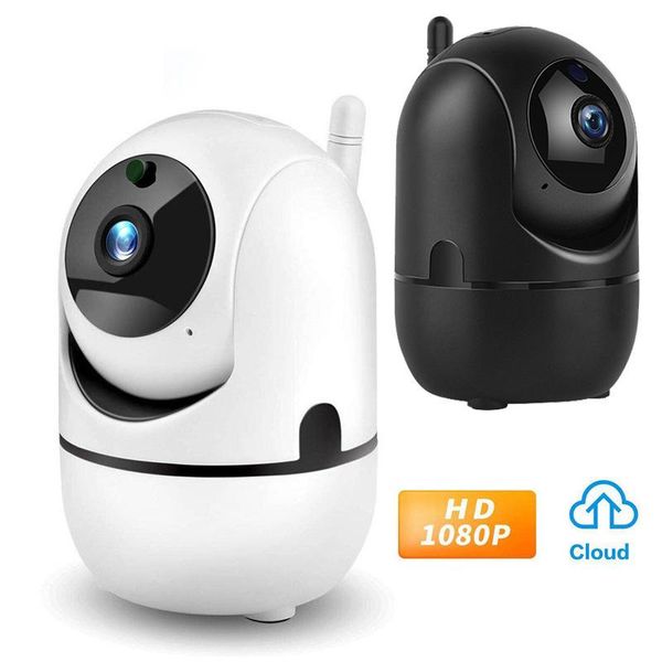 

camcorders 1080p ip camera tuya smart surveillance automatic tracking home security indoor wifi wireless baby monitor