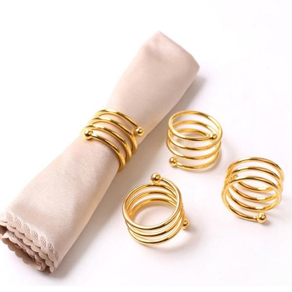 

creative metal napkin ring button western buckle rings