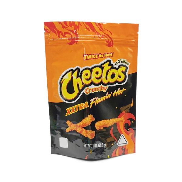 

mylar bags 600mg cheetos doritos ruffles fritos chips cereal snack bags heat seal smell proof zipper edibles packaging