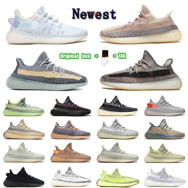 

yecheil kanye running shoes west v2 black reflective cloud white earth synth static zebra lundmark yeshaya desert sage sports sneaker