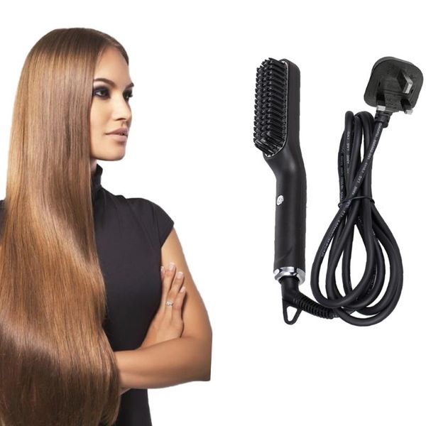 

electric hair brushes fast straightener comb brush straightening heating