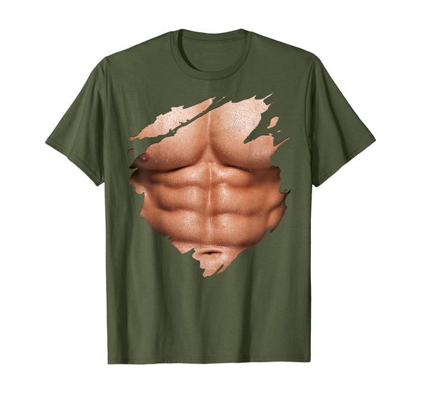 

chest six pack abs muscles t-shirt torn shirt beach body, White;black