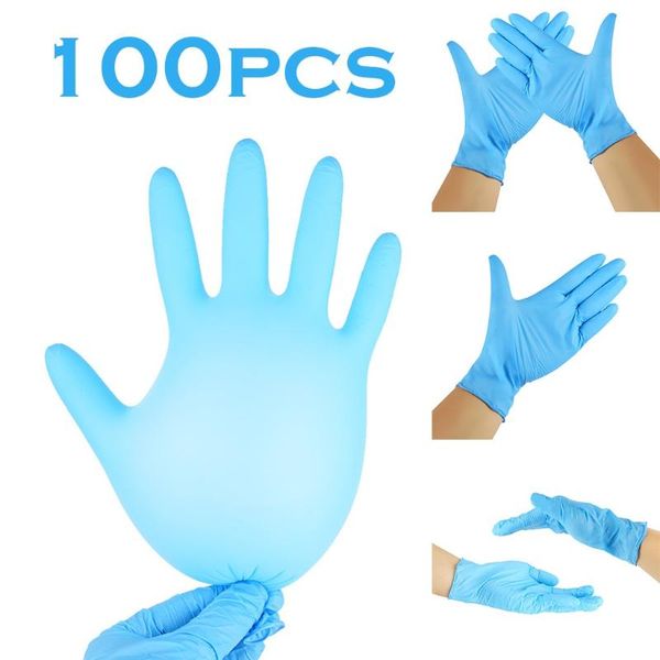 

disposable gloves kitchen work 100pc latex dishwashing rubber garden universal for left and right hand #rm