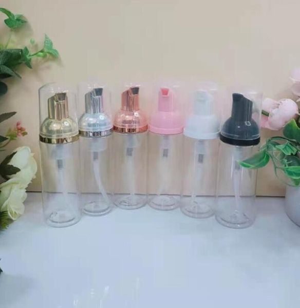 

storage bottles & jars 30pcs/lot 60ml plastic foam bottle empty cosmetic refillable package lashes cleanser shampoo container