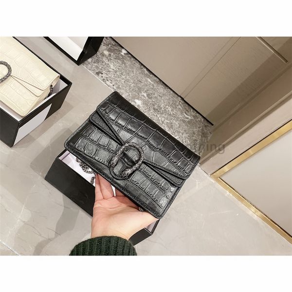 

bag genuine cowhide crocodile leathercoussin women's men crossbody bags luxury designer fashion wallet camera cases card pockets handba