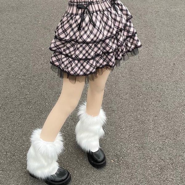 

skirts spring 2021 gothic women skirt cute punk double lace plaid female high waist black cake woman