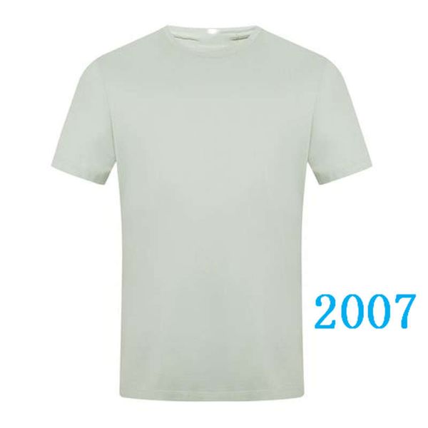

qazeeetsd615 waterproof breathable leisure sports size short sleeve t-shirt jesery men women solid moisture wicking thailand quality, White;yellow