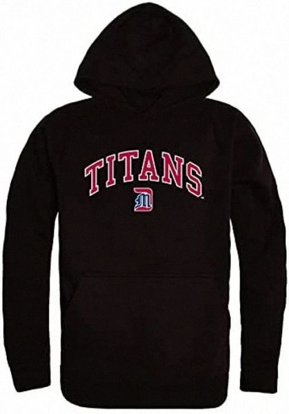 

university of detroit mercy titans ncaa campus pullover hoodie e49e#, Black