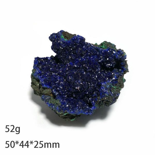 

decorative objects & figurines 52g a1-5 natural stone malachite azurite mineral crystal specimen ornaments gift collection from anhui provin