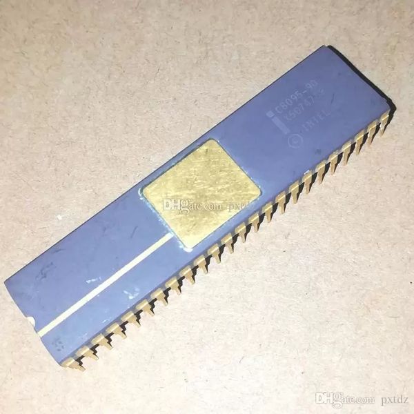 C8095-90 . C8095, ICs für elektronische Komponenten, 16-Bit-Mikrocontroller-Chips / Gold-Dual-Inline-48-Pin-Dip-Keramikgehäuse, AUCDIP48 / CDIP48, IC