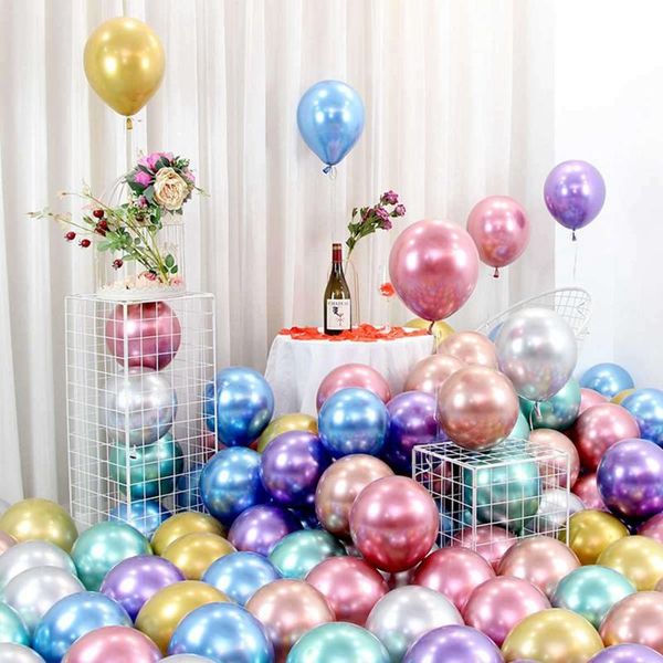 

party decoration 25pcs metalic metal balloon gold birthday's baloon birthday decor kids boy girl ballon baby shower wedding globos