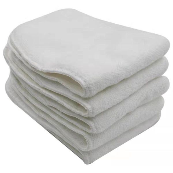 

cloth diapers 2pcs medium super soft reusable microfiber inserts nappies urine collector for teen diaper