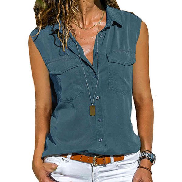 

women's tanks & camis vicabo turn down collar tank women vest female clothing for woman summer high street wear ladies xi, White