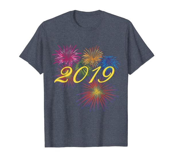 

4th of july 2019 independence day fireworks gift t shirt, White;black