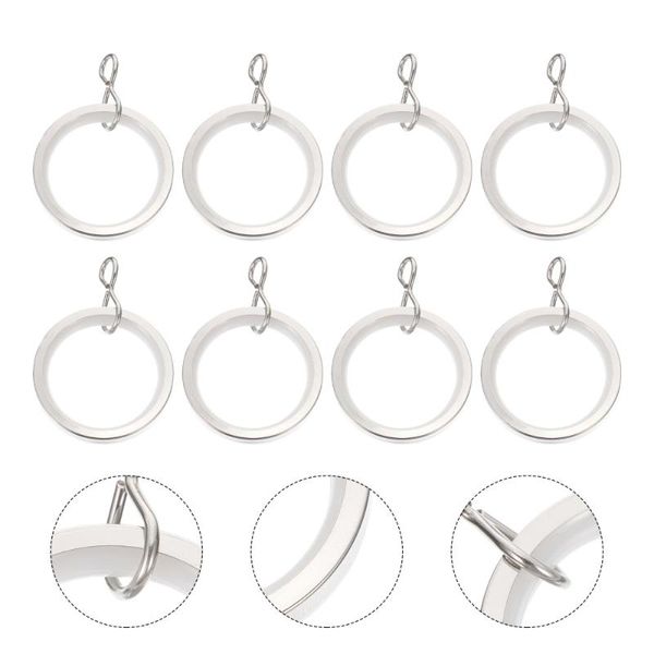 

shower curtains 75 pcs reusable sliding ring plastic silence curtain grommet
