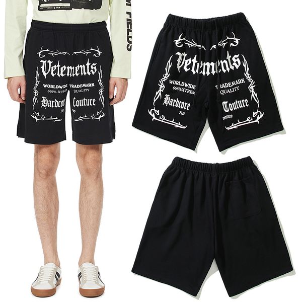 

summer shorts men women running drawstring printed baggy jogger casual skateboard beach short pants size m-xxl, White;black