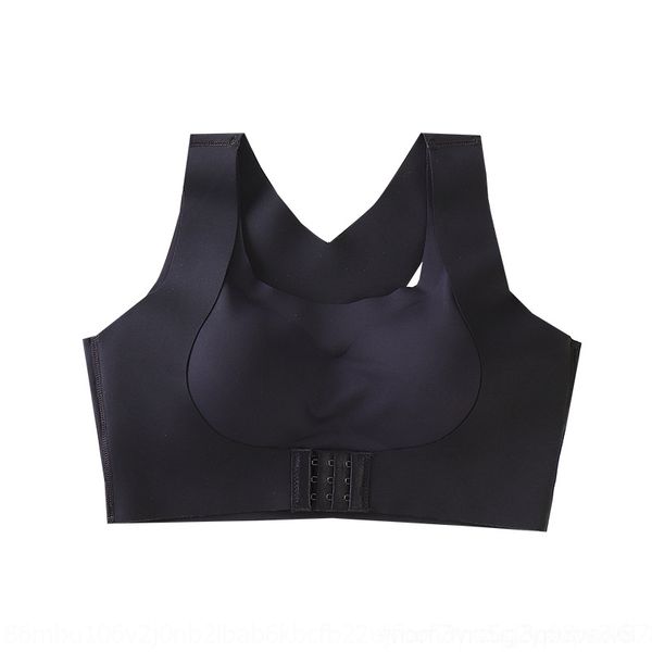 

qfco nordic shangp women's underwearwomen's beibei two one traceless correctionhunchback gatheringno steel ring front nordic shang, Red;black