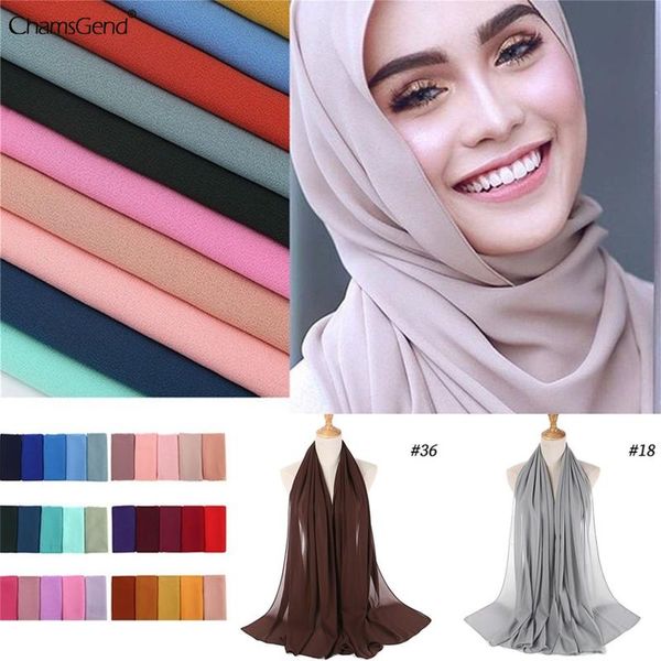 

scarves women plain bubble chiffon scarf hijab wrap shawls headband hijabs foulard stoles head underscarves, Blue;gray
