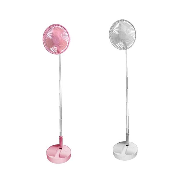 

electric fans portable fan mini folding usb rechargeable multifunctional for household bedroom office desktop