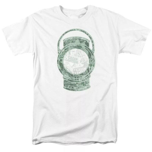 

green lantern cover t-shirt dc comics sizes s-3x new, White;black