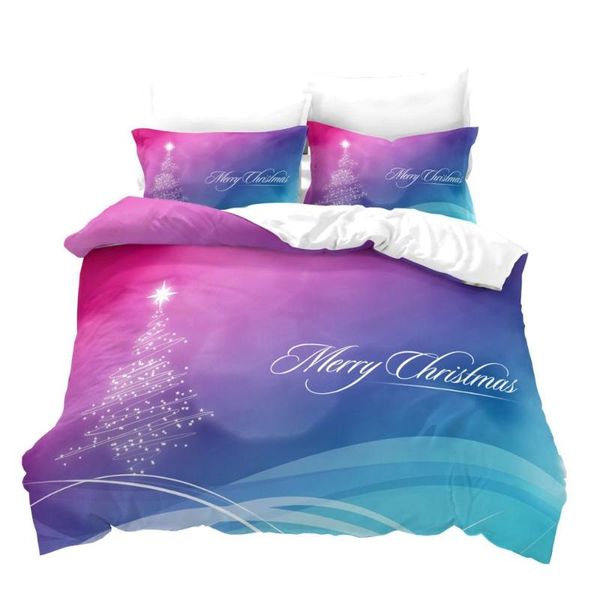 

bedding sets 3d printed set christmas bedclothes festival cotton for winter twin full  king children