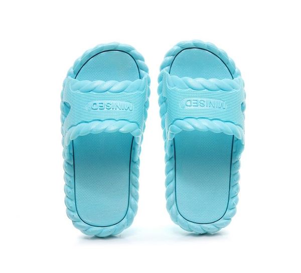 

slipper summer children home bathroom non-slip soft beach slippers, Black;grey