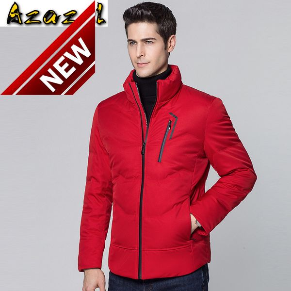 

azazel men's jackets 90% white duck down jacket autumn 2021 men clothing winter clothes puffer coat male ropa hombre lxr431, Black